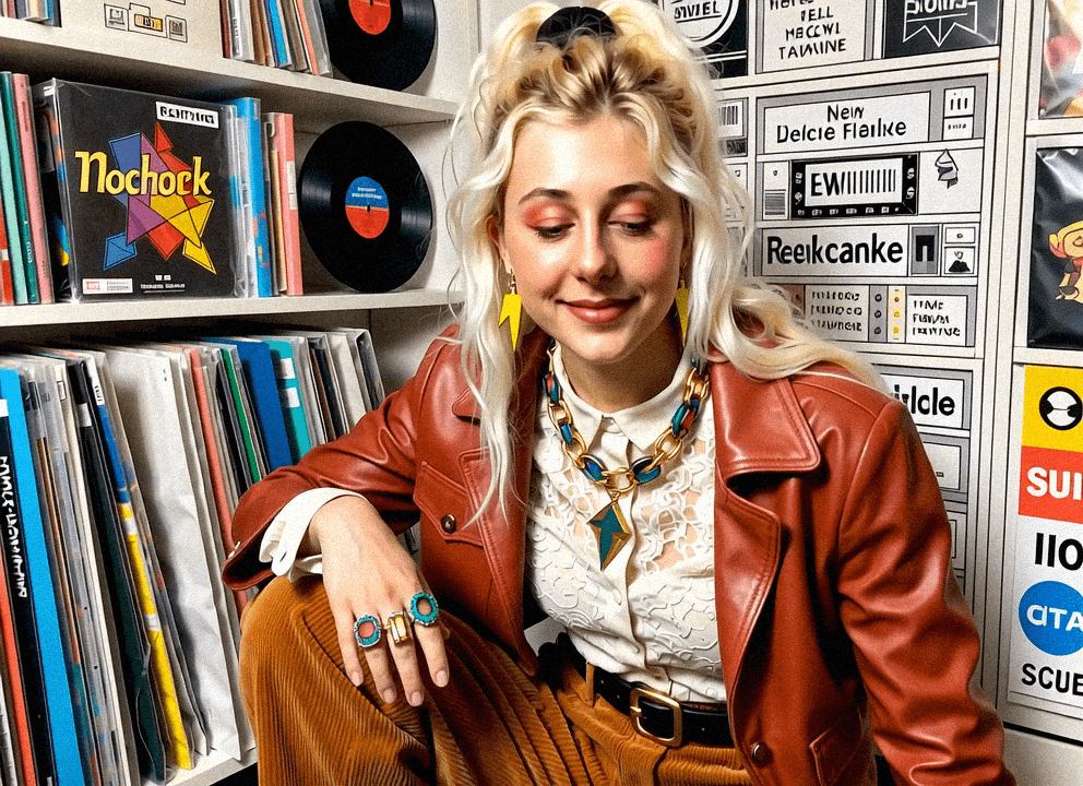 Emma-Jane MacKinnon-Lee looking at new record collections
